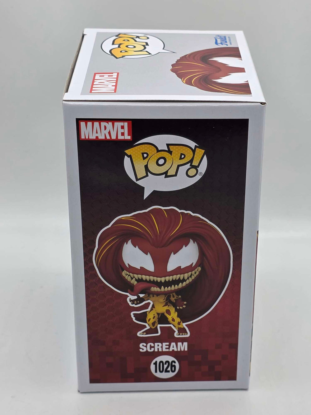 Damaged Box | SCREAM | Spider-Man 2 | Funko Pop Games | Marvel Gamerverse  #1026