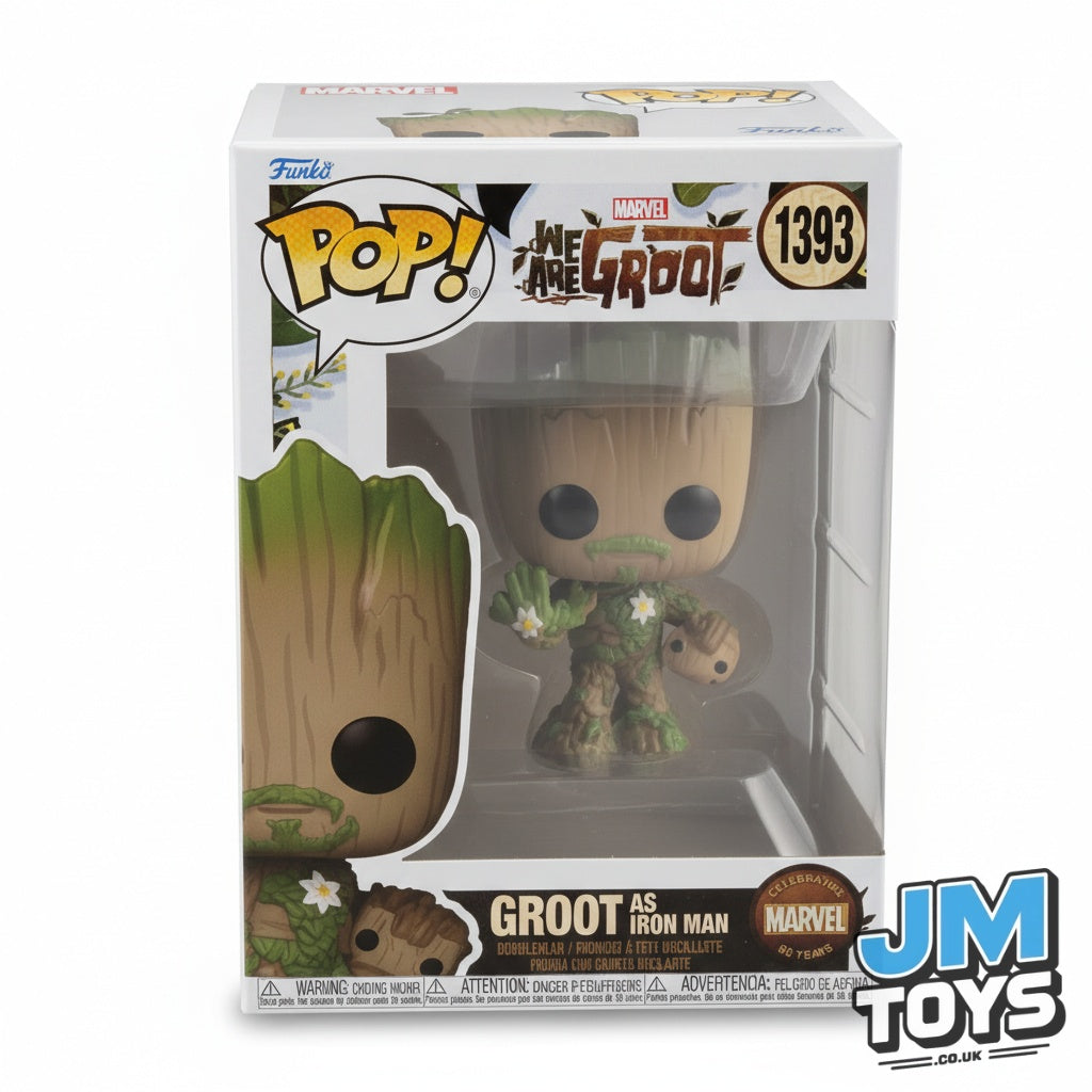 GROOT AS IRON MAN | We Are Groot | Funko Pop Marvel #1393