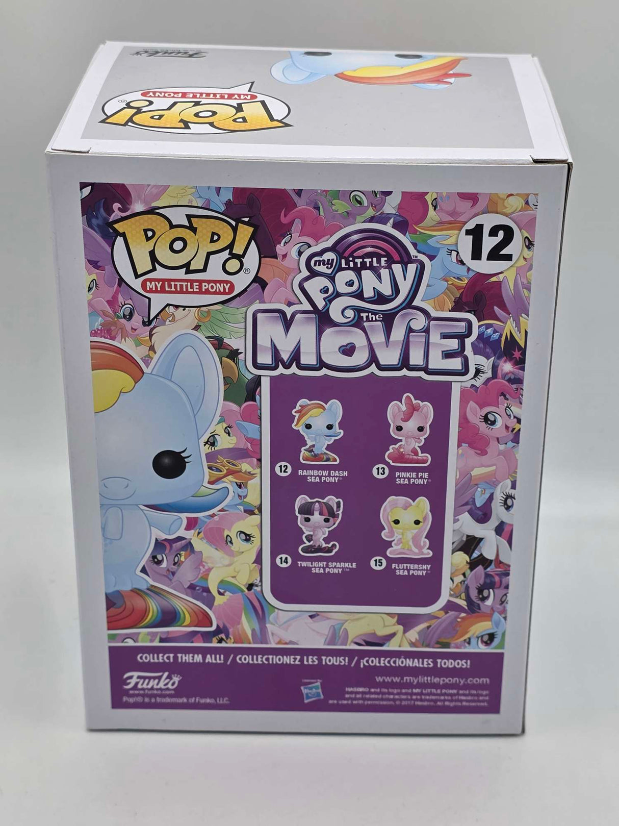Damaged Box | RAINBOW DASH SEA PONY | My Little Pony Movie | Funko Pop My Little Pony #12