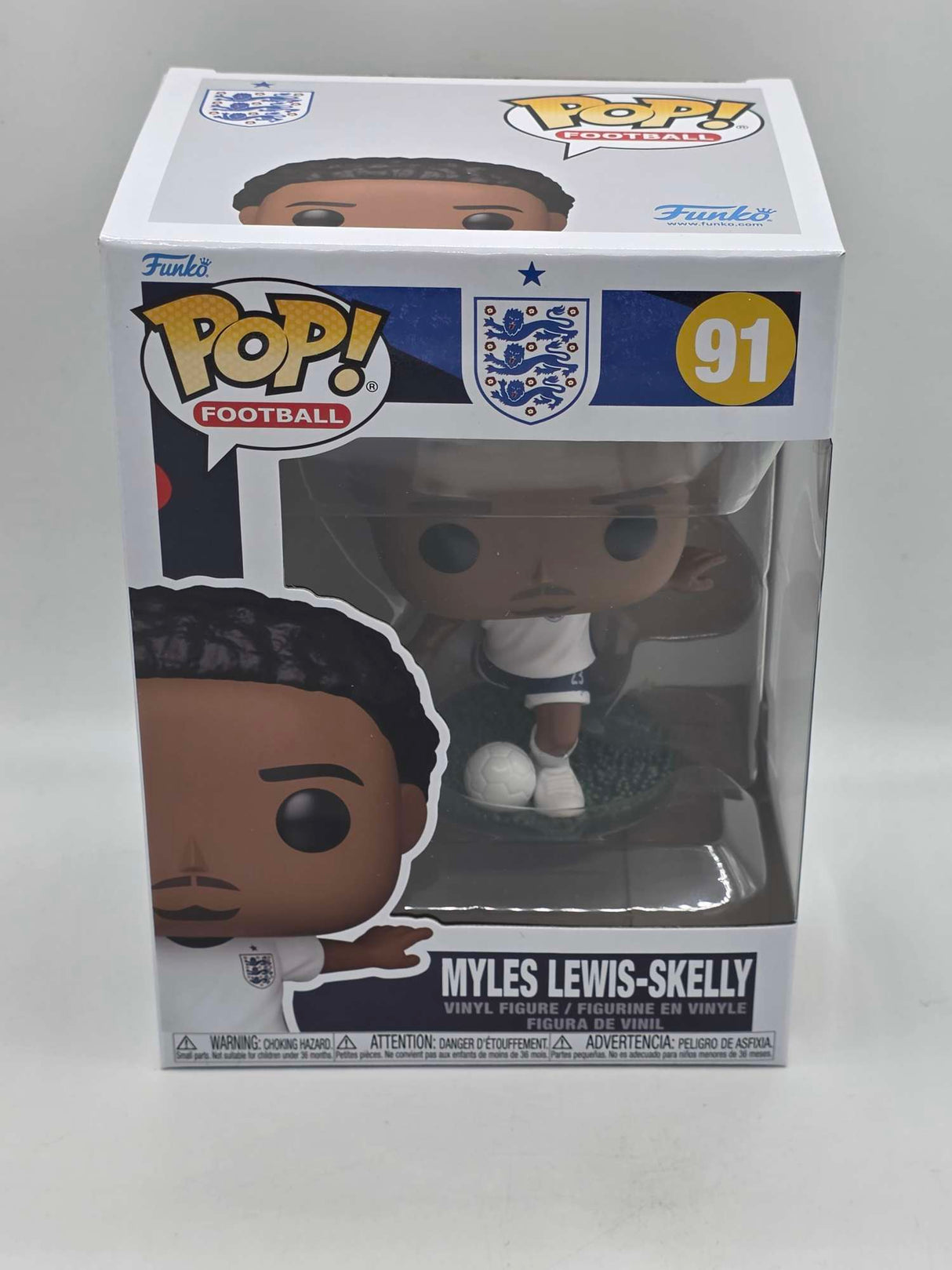 Funko Pop! Football England MYLES LEWIS-SKELLY Vinyl Figure #91