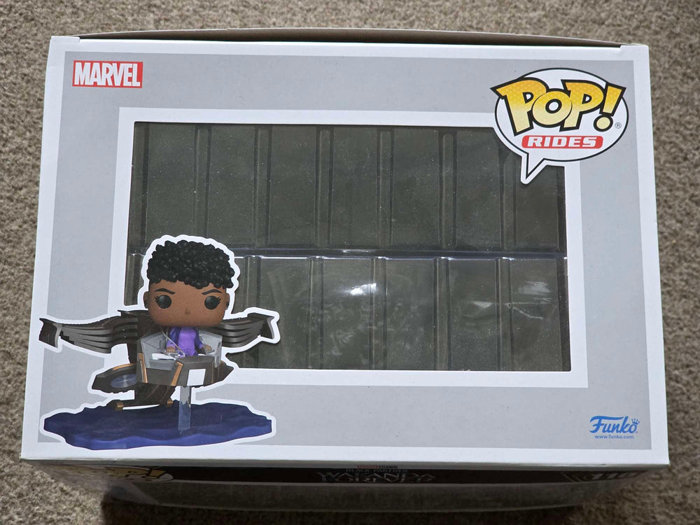 Damaged Box | SHURI IN SUNBIRD | Black Panther | Funko Pop Marvel Rides #110