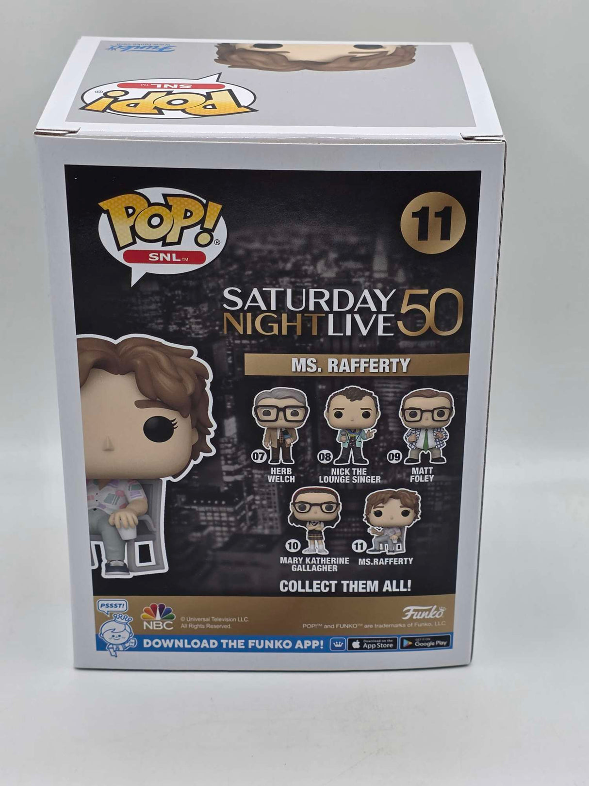 MS. RAFFERTY | Saturday Night Live 50TH | Funko Pop SNL #11