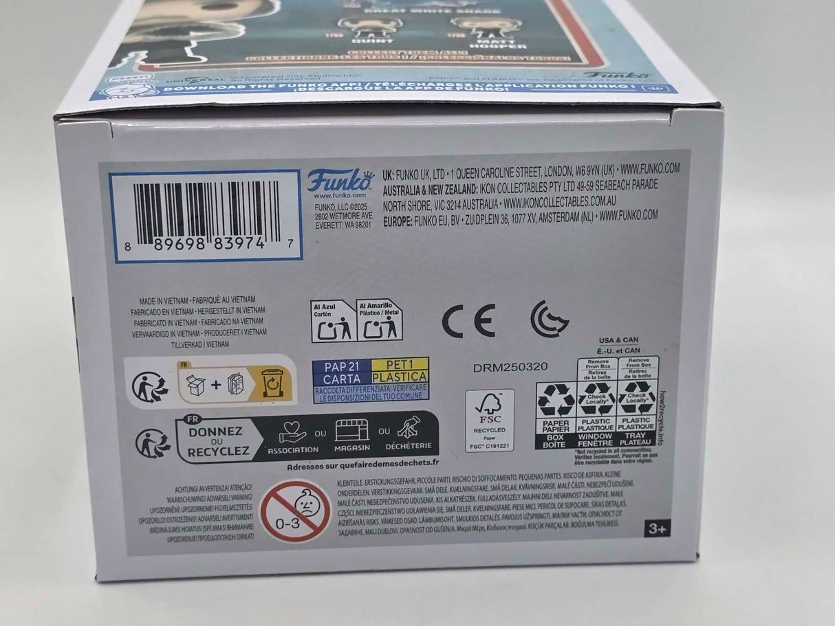 QUINT (WITH BONE) | Jaws | Funko Movies #1755