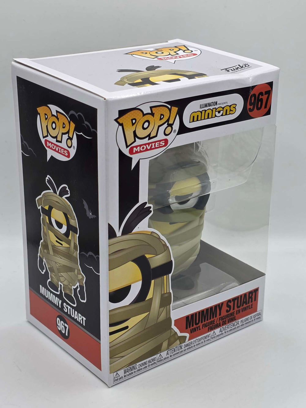 Damaged Box | MUMMY STUART | Minions  | Funko Pop Movies #967