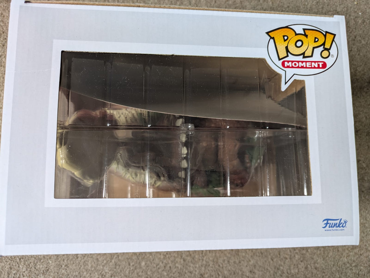 Slight Damaged Box | DR.SATTLER WITH TRICERATOPS | Jurassic Park | Funko Pop! Moment #1198
