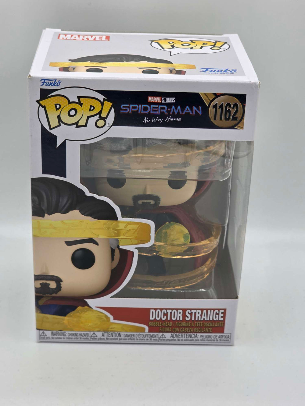 Damaged Box | DOCTOR STRANGE ( CASTING SIGN) | Funko Pop Marvel | Spiderman No Way Home  #1162