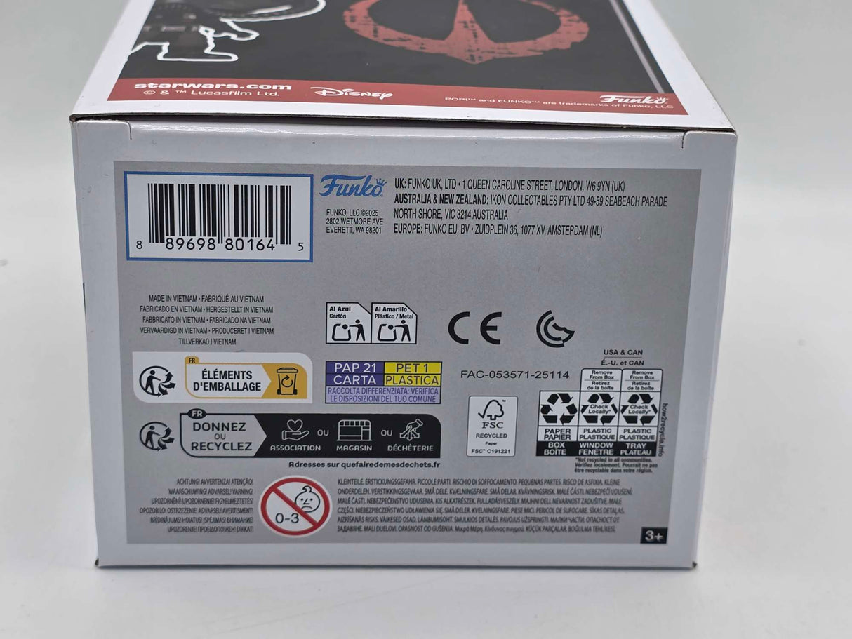 CASSIAN ANDOR (SIENAR TEST PILOT WITH HELMET) | Funko Pop Star Wars | Andor | CHASE #782