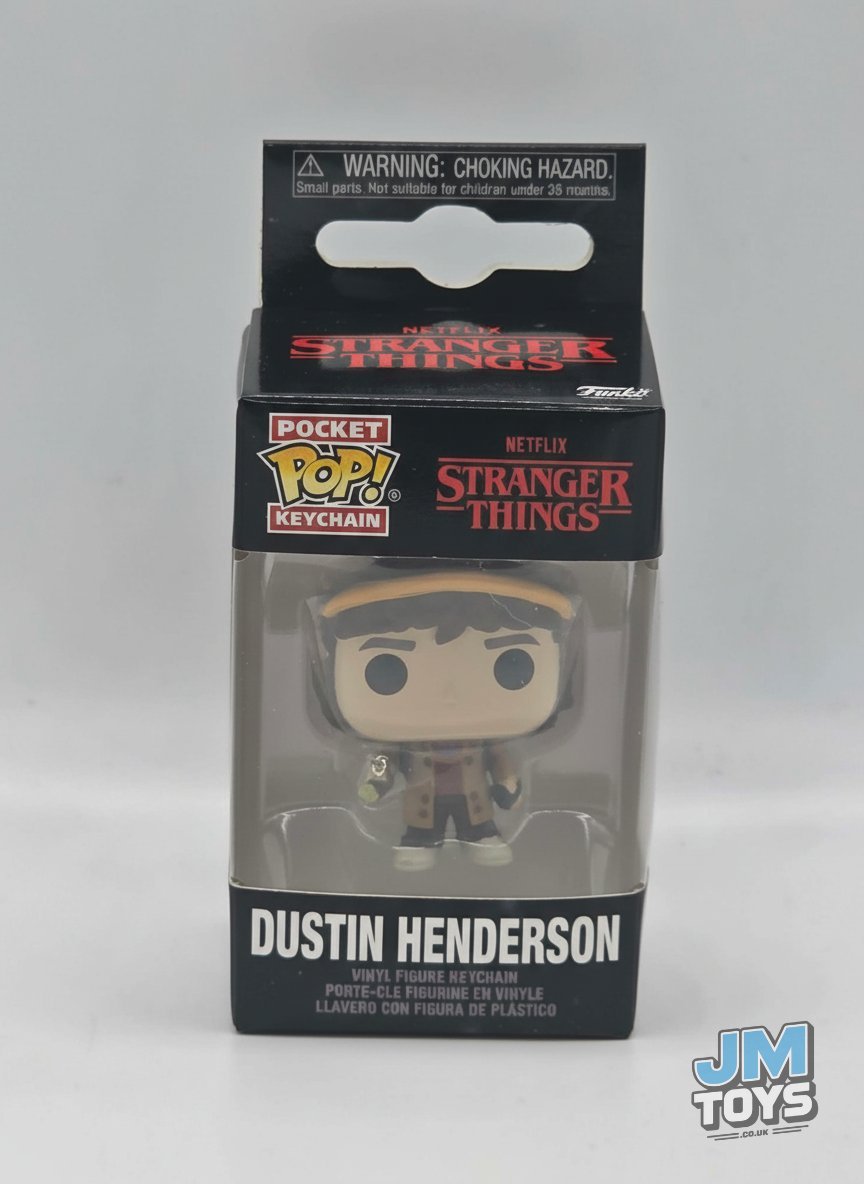 DUSTIN HENDERSON | Stranger Things SEASON 5 | Funko Pocket Pop! Keychain