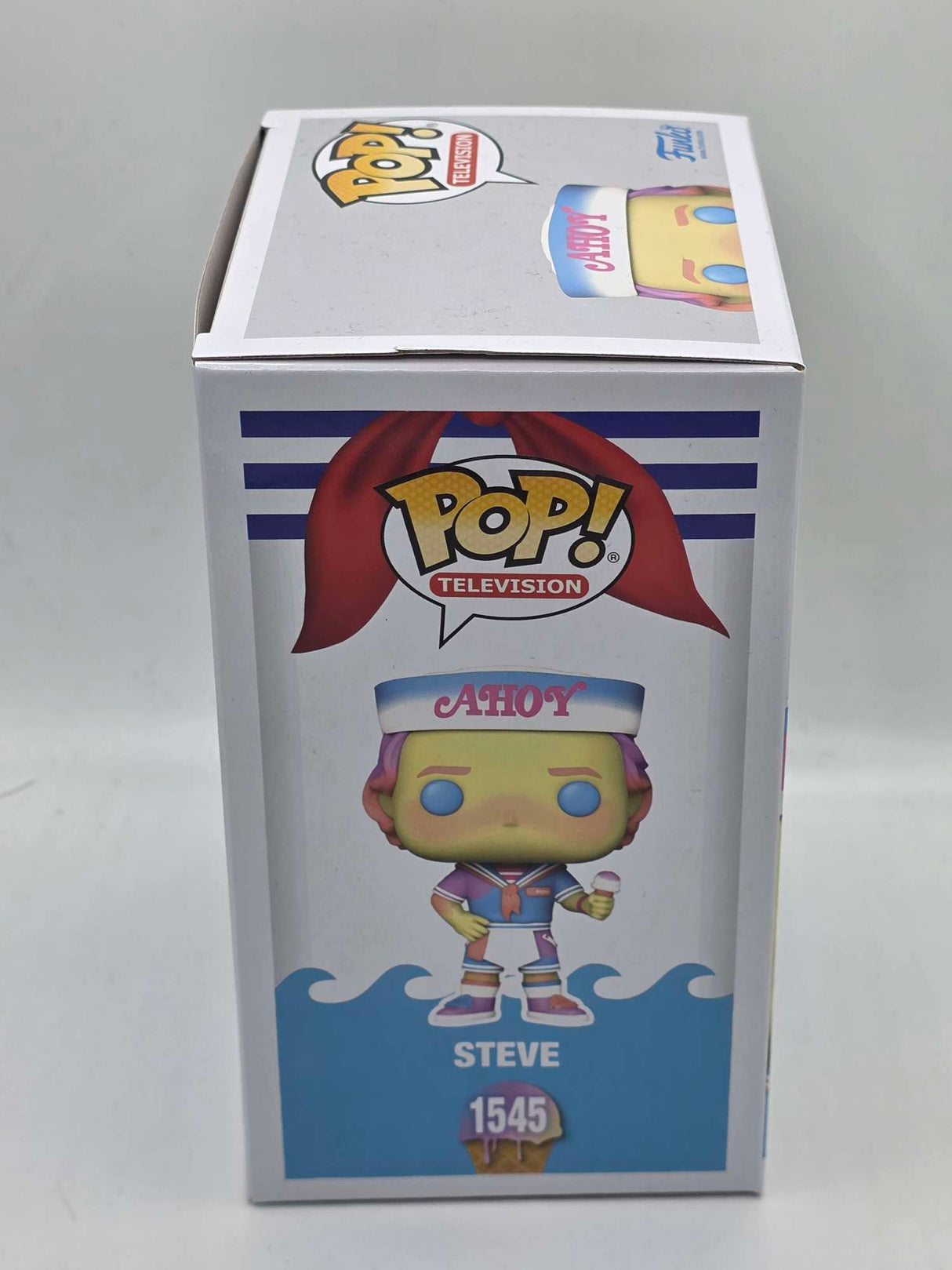 Damaged Box | STEVE (SCOOPS AHOY) | Stranger Things | Funko Pop Television #1545