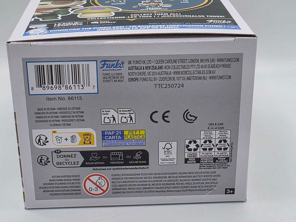 TEEMO (WITH MUSHROOM) | League of Legends | Funko Pop Games #1138