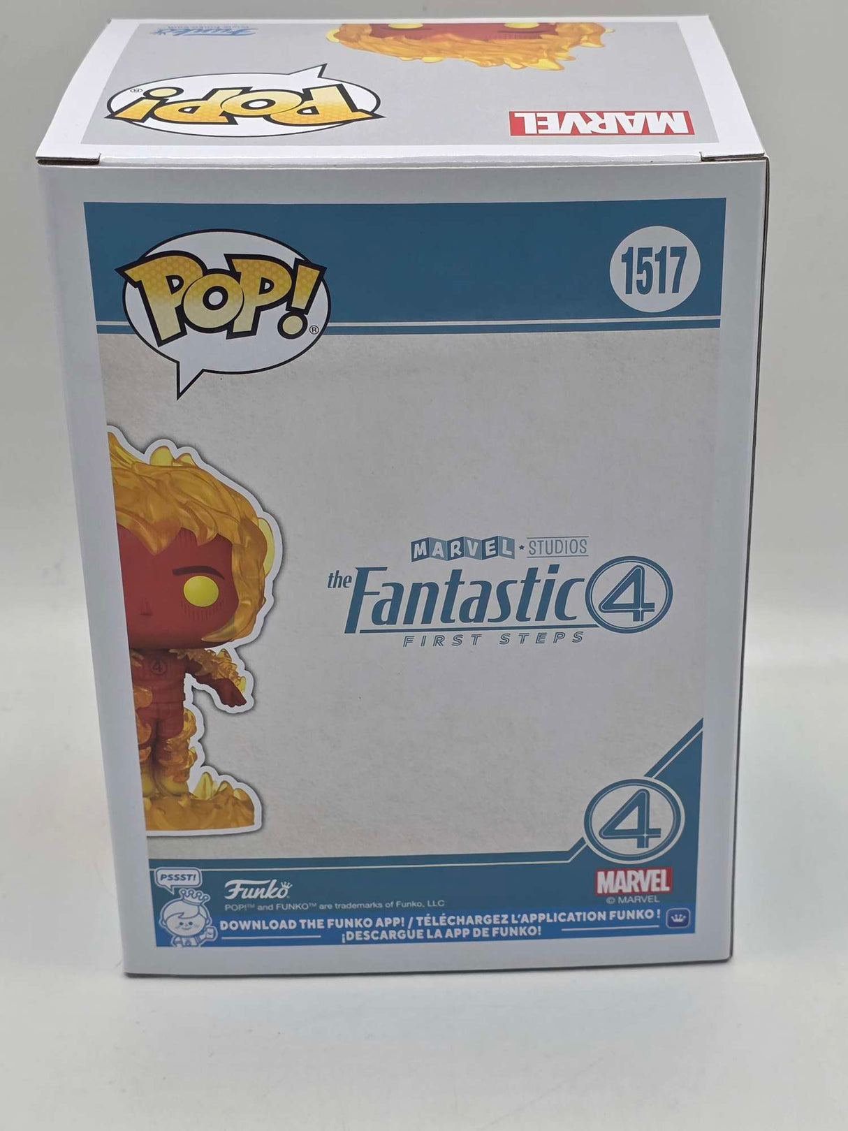 HUMAN TORCH | The Fantastic Four First Steps | Funko Pop Marvel #1517