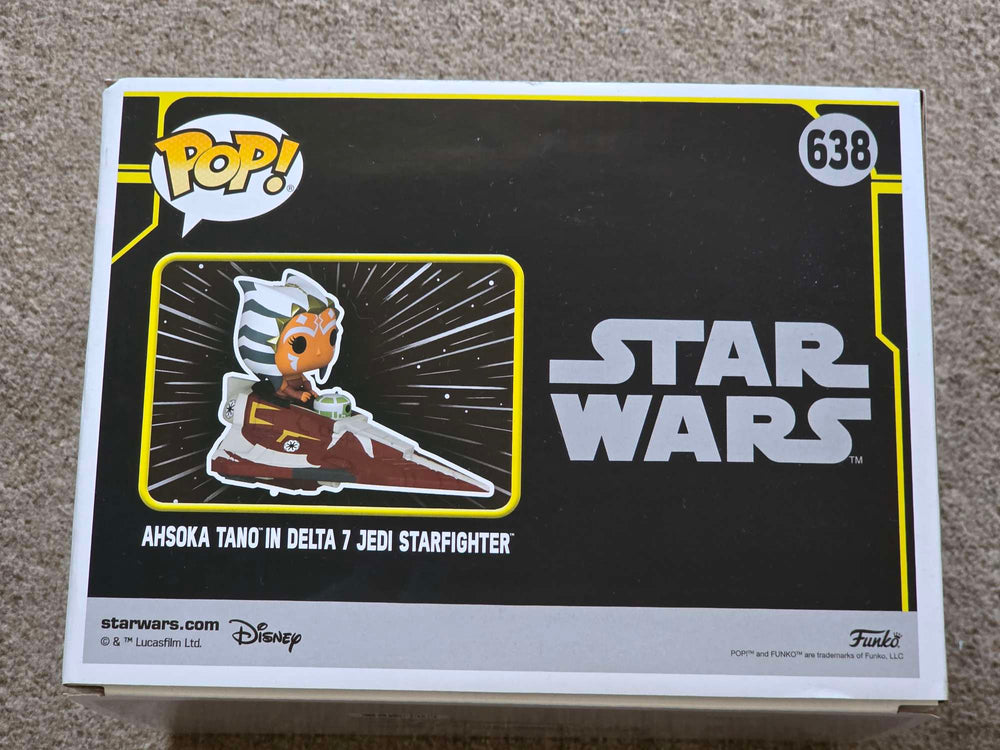 Damaged Box | AHSOKA TANO IN DELTA 7 JEDI STARFIGHTER | Funko Pop Star Wars #638