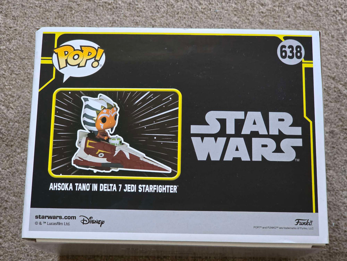 Damaged Box | AHSOKA TANO IN DELTA 7 JEDI STARFIGHTER | Funko Pop Star Wars #638