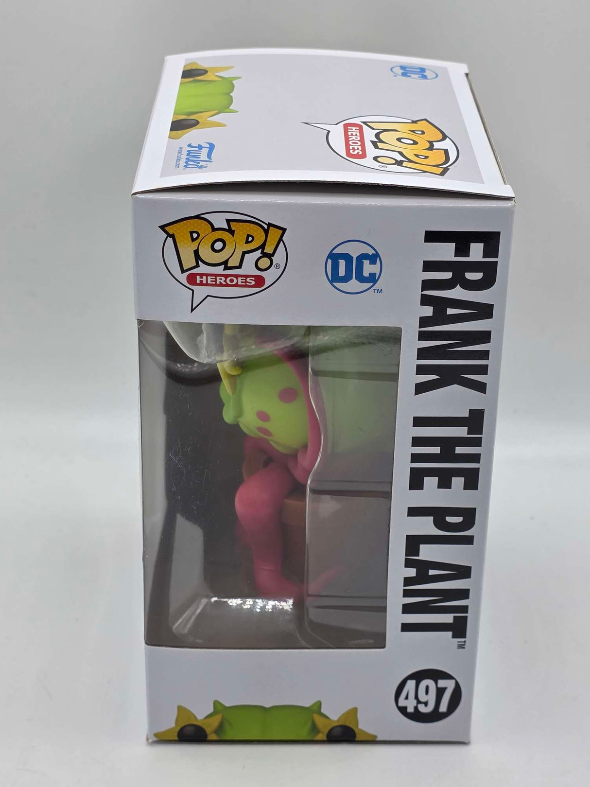 Damaged Box | FRANK THE PLANT | Funko Pop Heroes | DC Harley Quinn #497