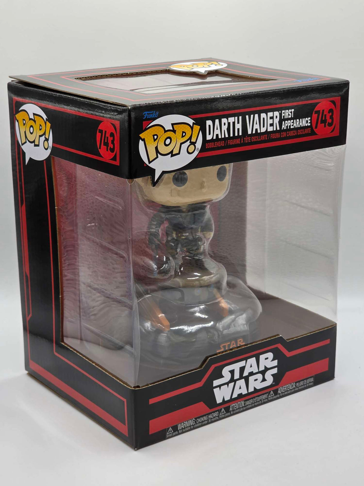DARTH VADER (FIRST APPEARANCE) | Funko Pop Star Wars Deluxe Dark Side #743