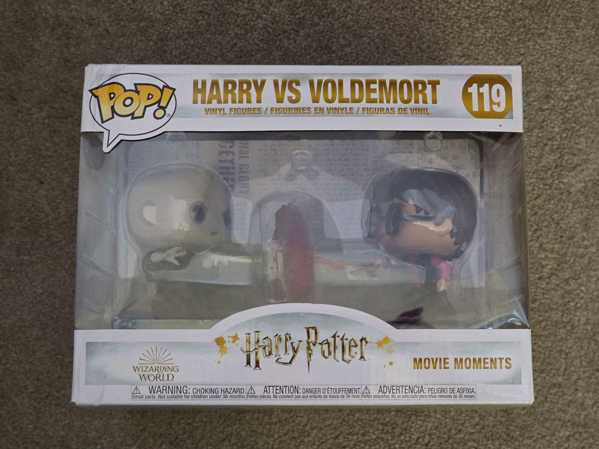Damaged Box | Harry vs Voldemort | Harry Potter | Funko Pop Moment #119