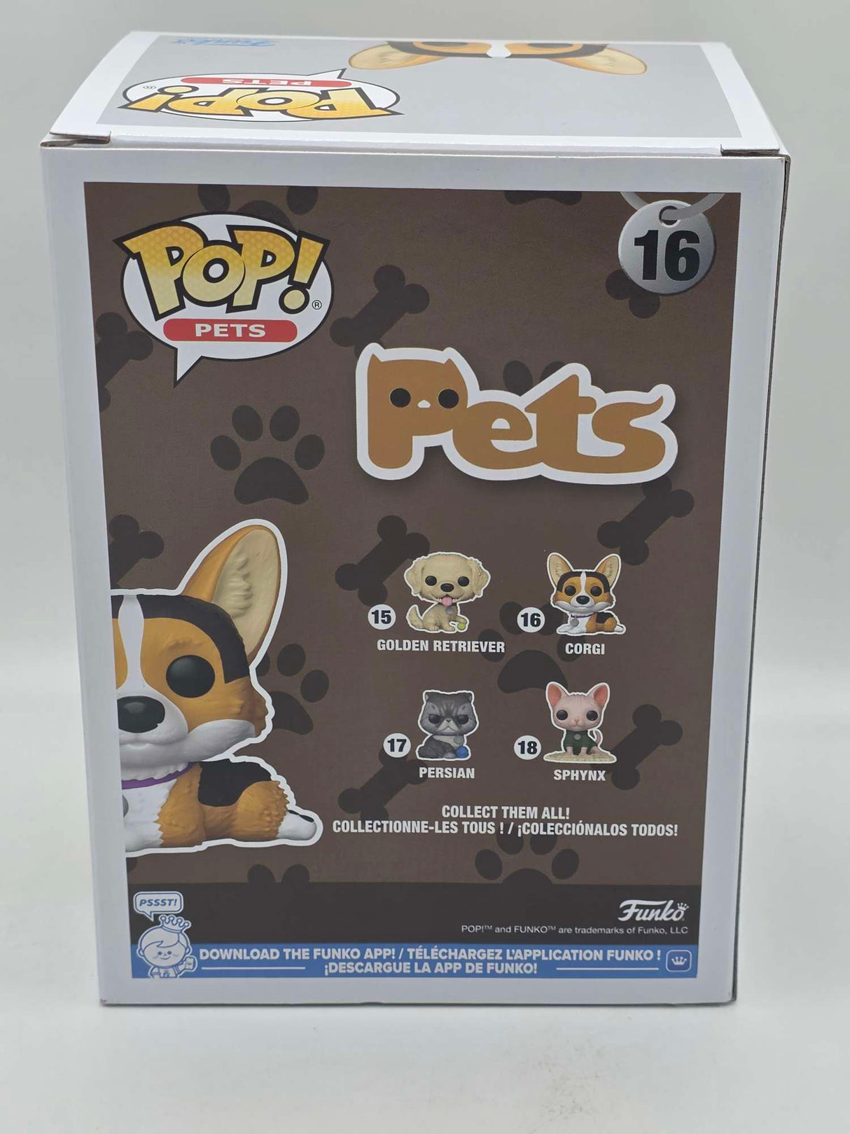 Funko Pop! Pets: Corgi #16