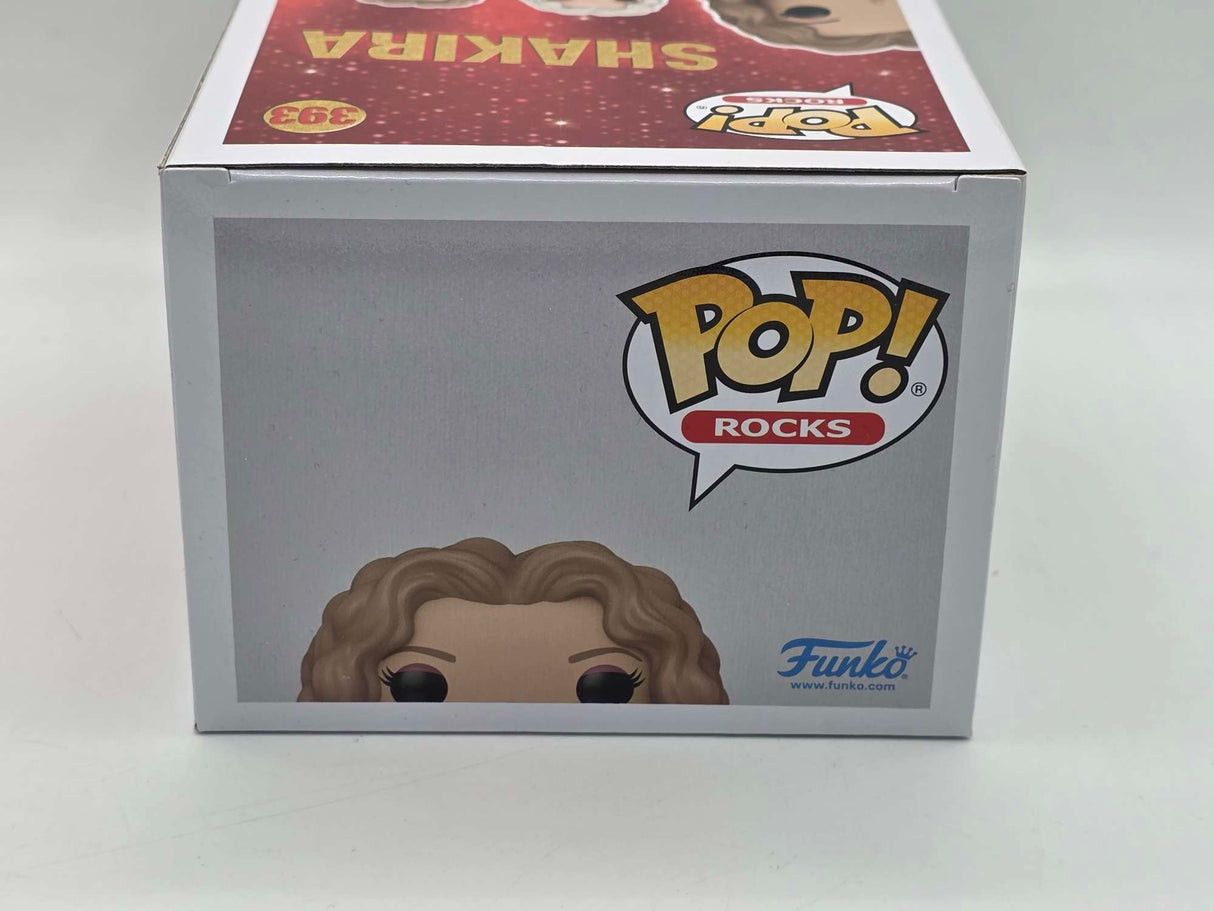 Damaged Box | SHAKIRA SUPER BOWL | Funko Pop Rocks | Metallic #393