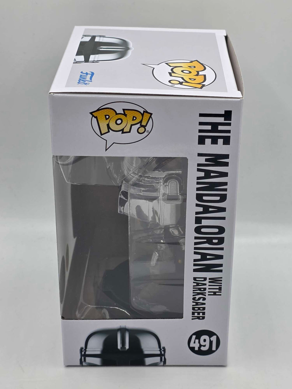THE MANDALORIAN (WITH DARKSABER) | Funko Pop Star Wars | Glow Chrome #491