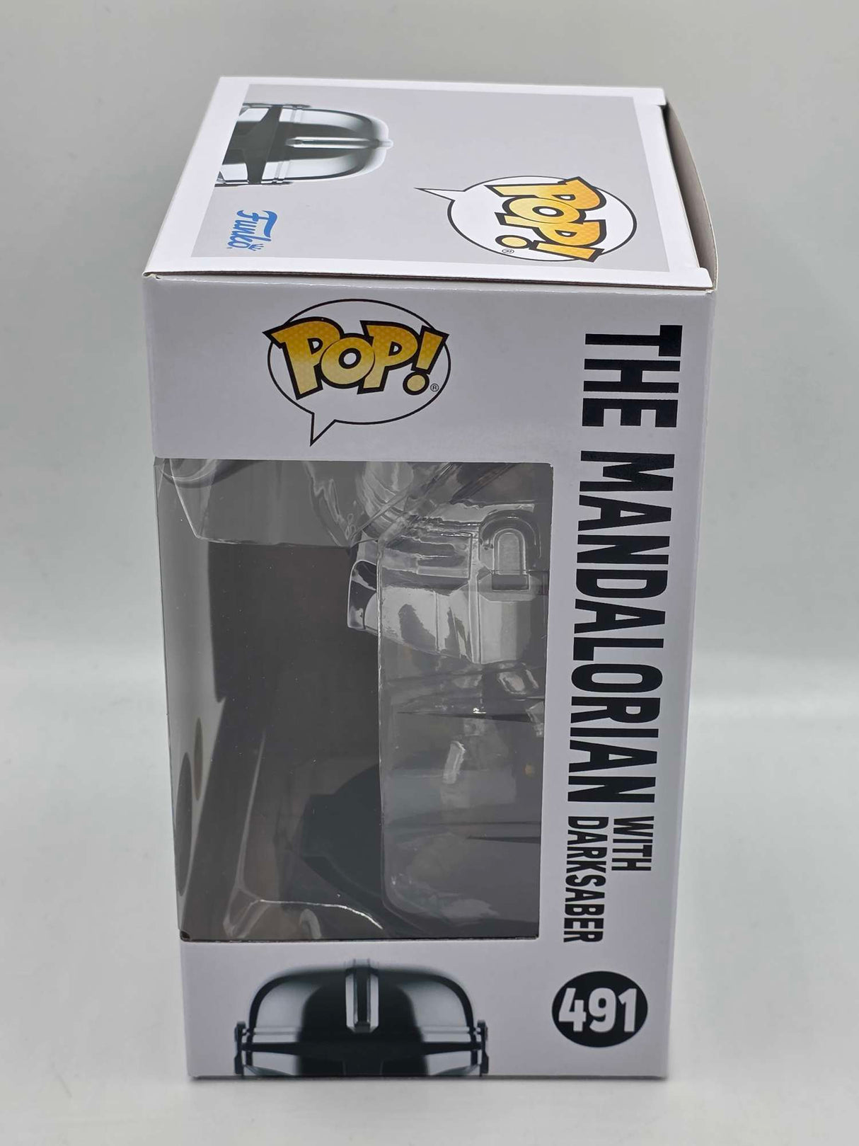 THE MANDALORIAN (WITH DARKSABER) | Funko Pop Star Wars | Glow Chrome #491