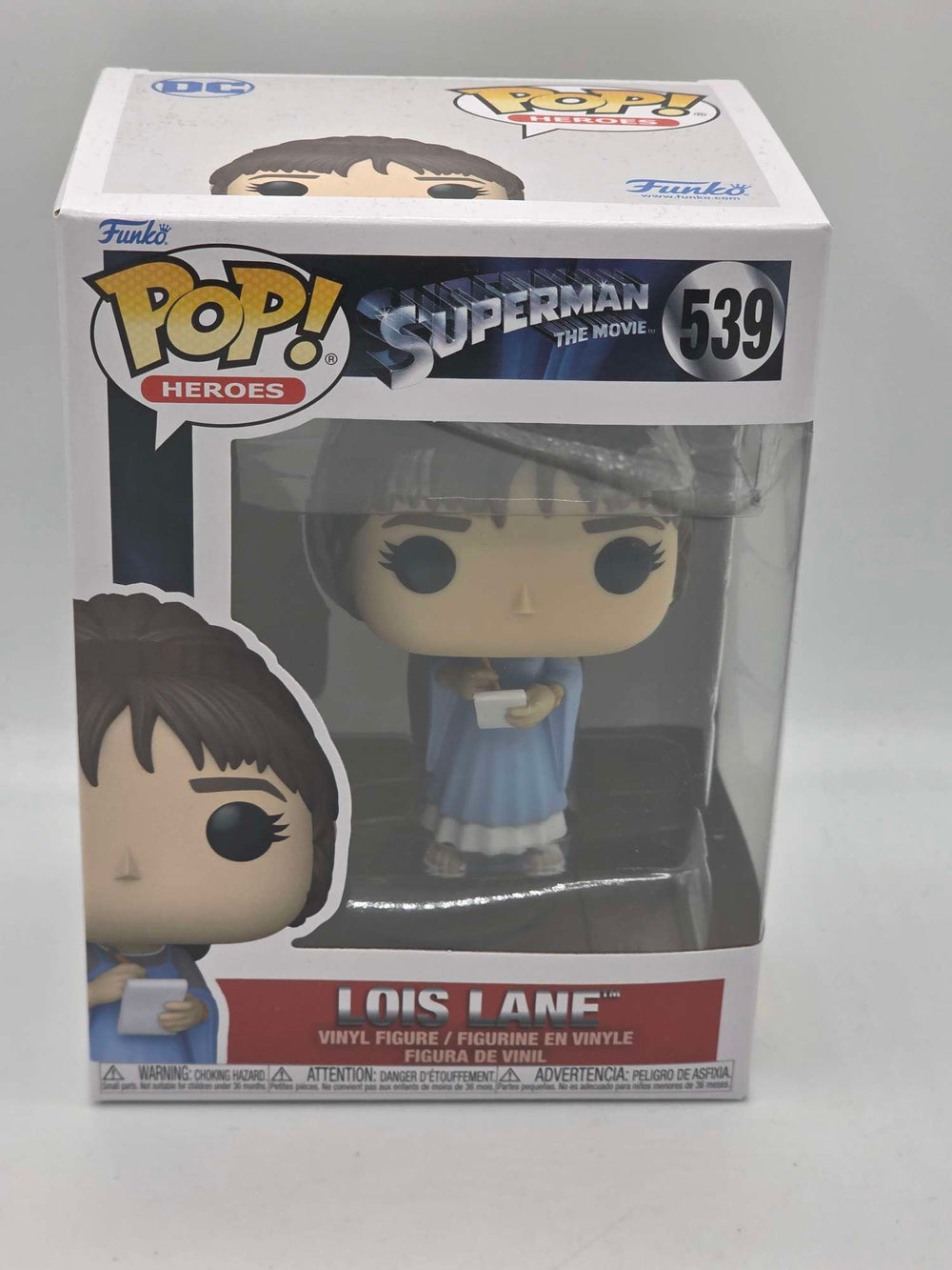 Damaged Box | LOIS LANE | Superman The Movie 1978 | Funko Pop Heroes #539