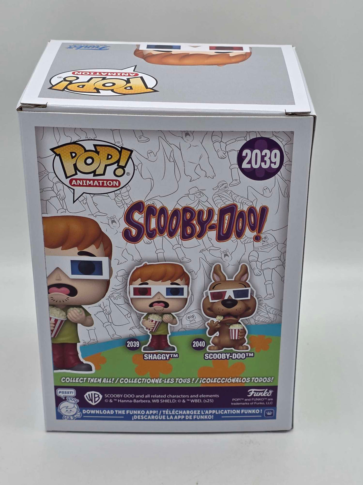 SHAGGY (WITH 3D GLASSES) | Scooby-Doo! | Funko Pop Animation #2039