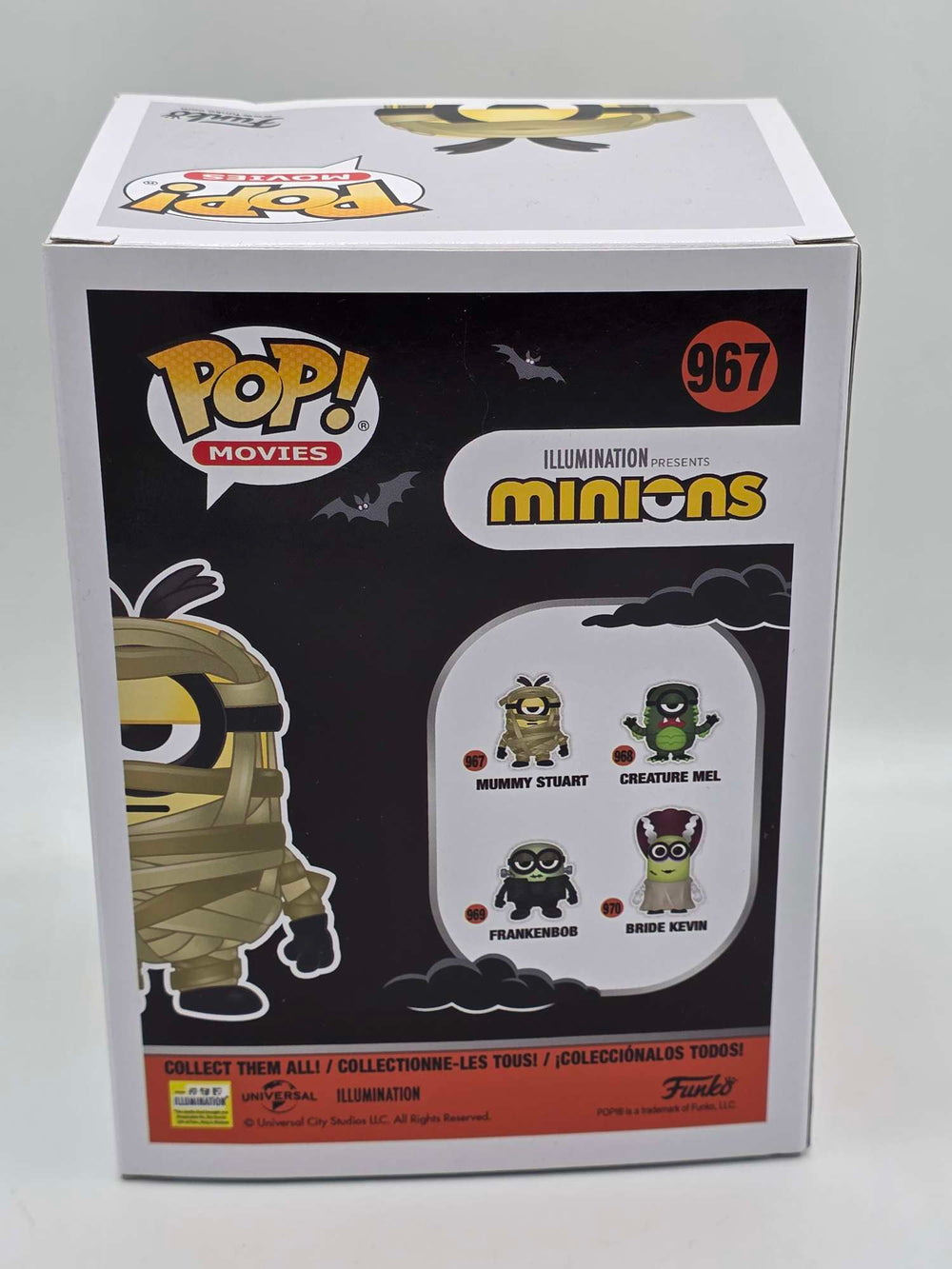 Damaged Box | MUMMY STUART | Minions  | Funko Pop Movies #967