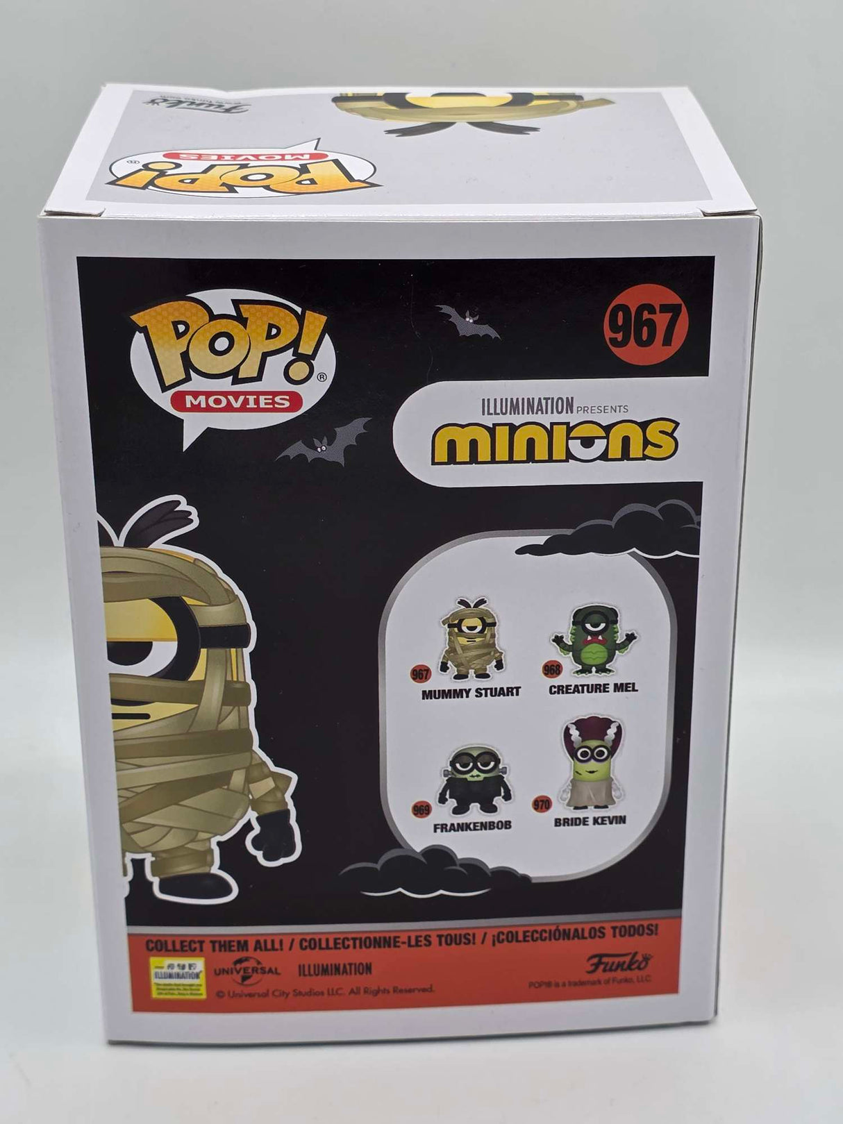 Damaged Box | MUMMY STUART | Minions  | Funko Pop Movies #967