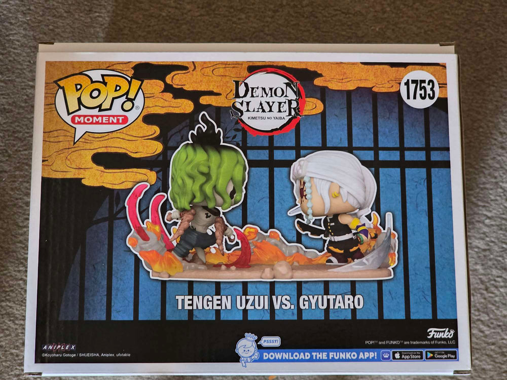 Damaged Box | TENGEN UZUI vs GYUTARO | Demon Slayer | Funko Animation Moment #1753