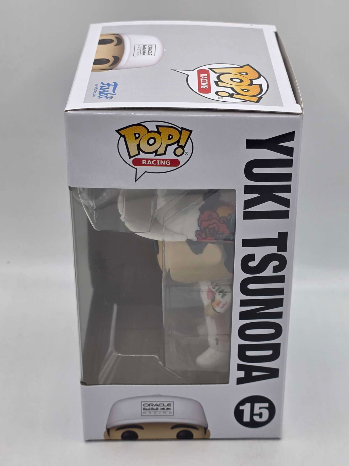 YUKI TSUNODA WITH HAT | Oracle Red Bull Racing | Funko Pop Racing #15