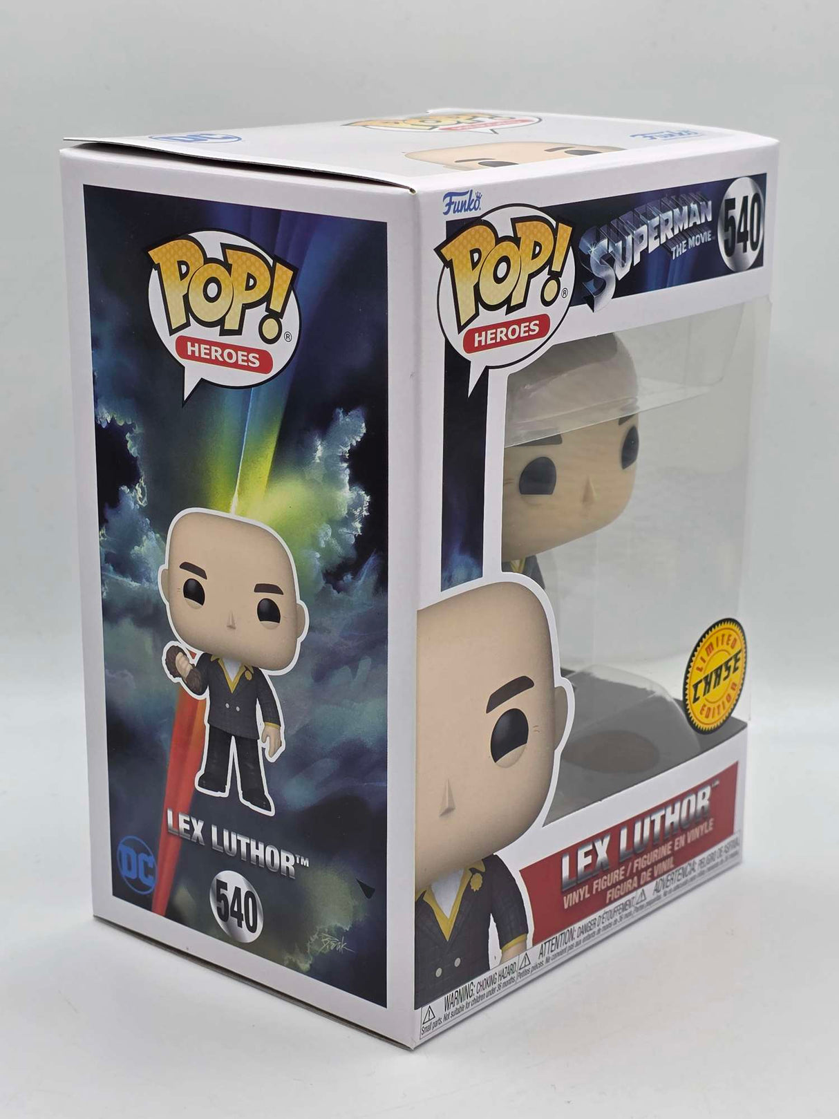 LEX LUTHOR (BALD) | Superman The Movie 1978 | Funko Pop Heroes | Chase #540