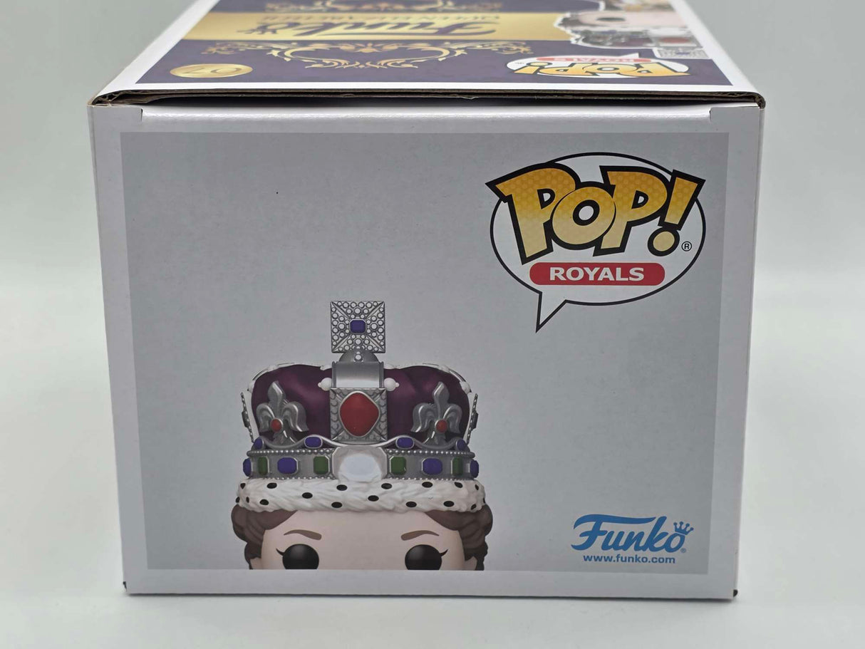 Funko Pop! Royals QUEEN ELIZABETH II #07 Coronation Figure