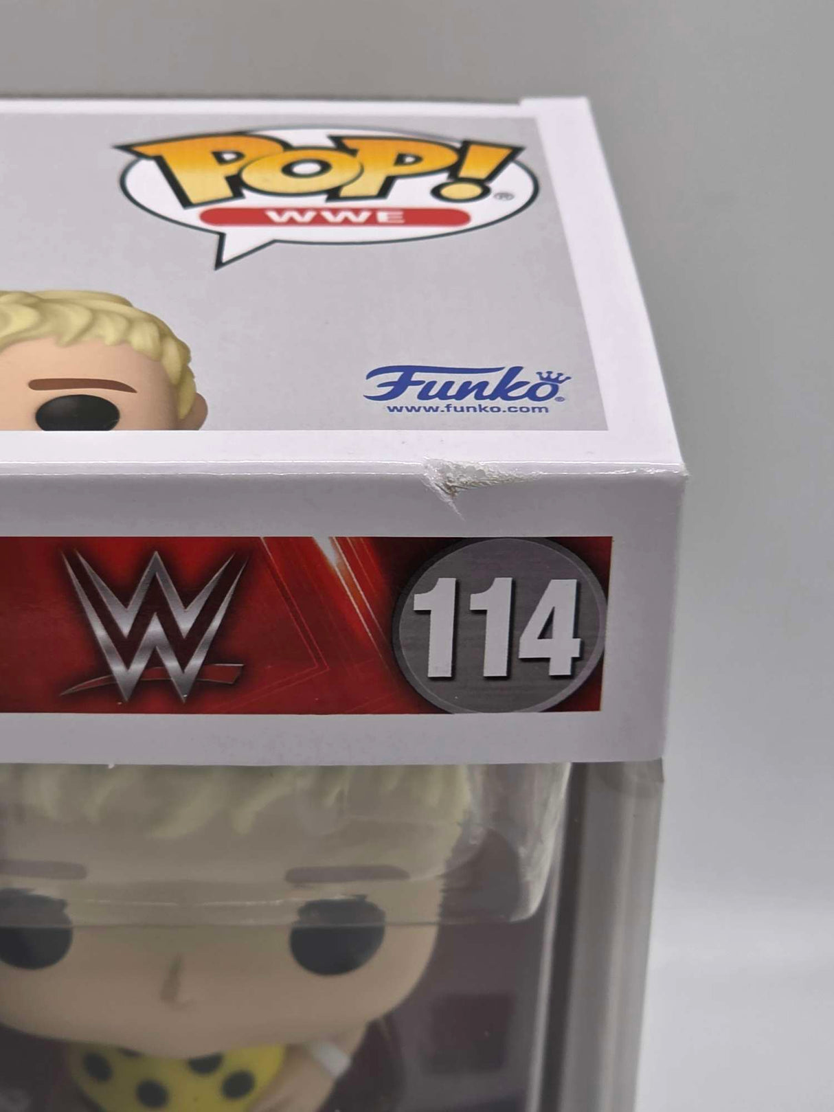 Slight Damaged Box | Funko Pop WWE | Dusty Rhodes #114