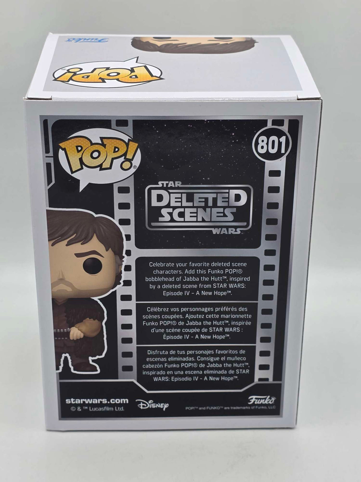 JABBA THE HUTT (DELETED SCENES) | Funko Pop! Star Wars #801
