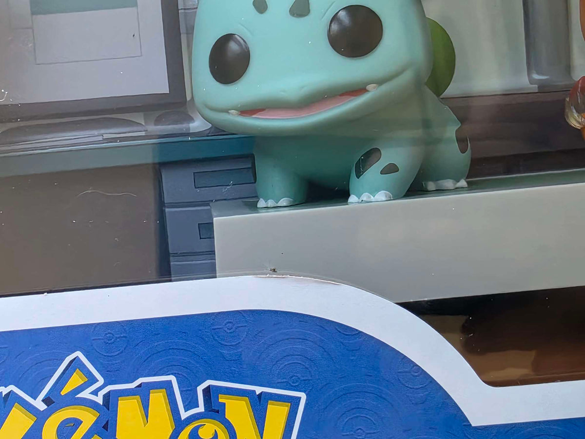 Slight Damaged Box | CHARMADER, BULBASAUR, SQUIRTLE | Pokemon 1996 | Funko Pop Moment Deluxe #01