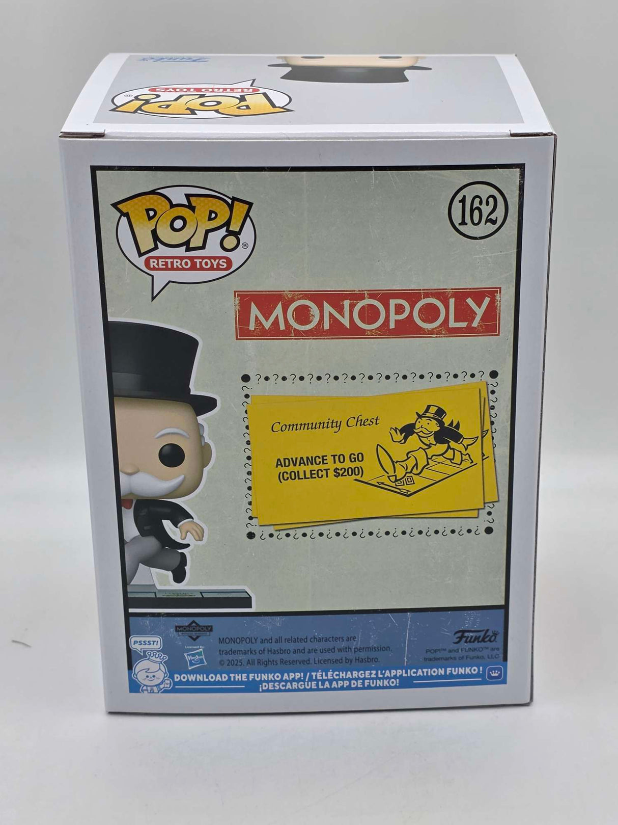 MR. MONOPOLY (PASS GO) | Monopoly | Funko Pop Retro Toys #162