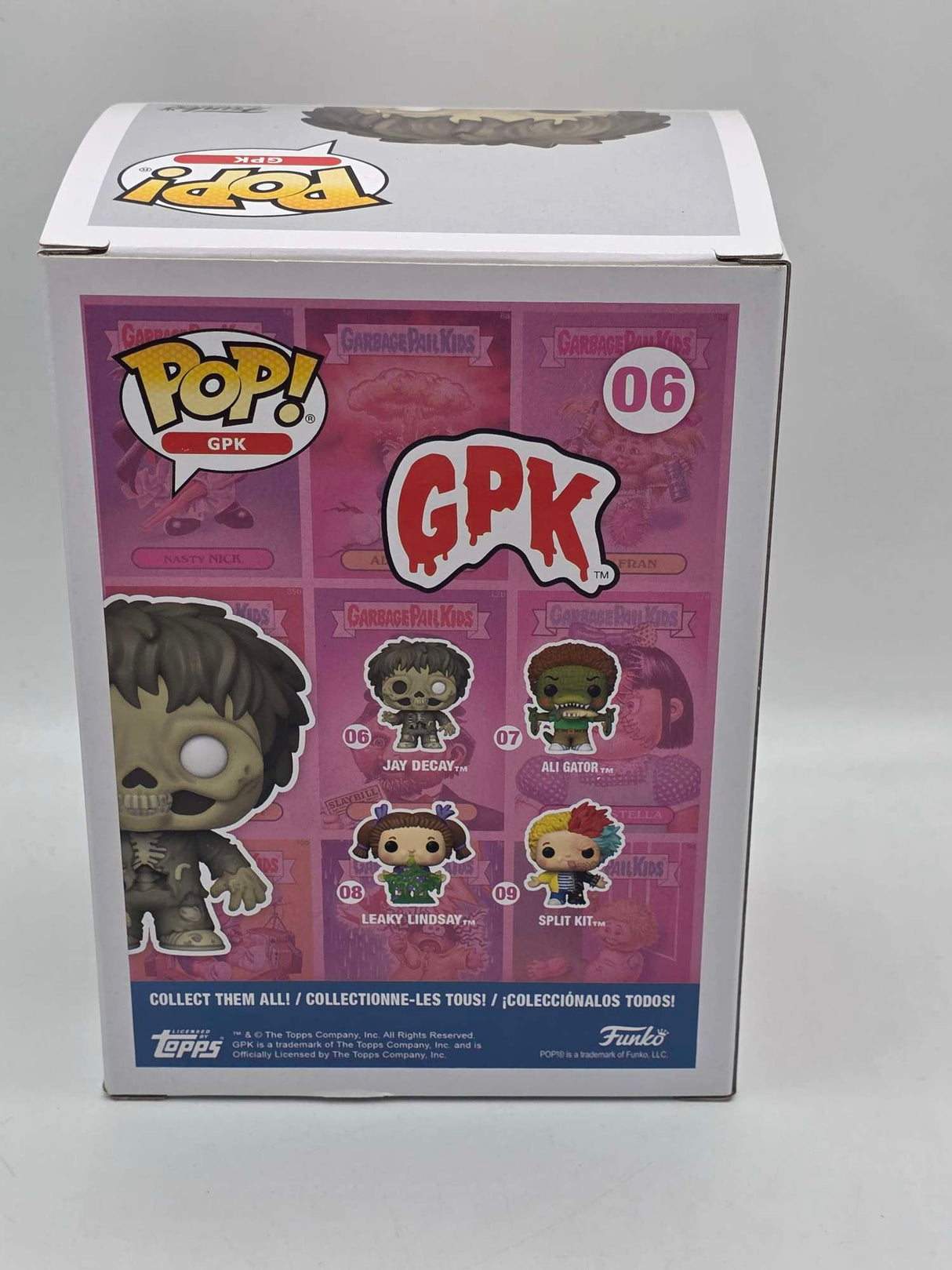 Slight Damaged Box | JAY DECAY | Garbage Pail Kids | Funko Pop GK #06