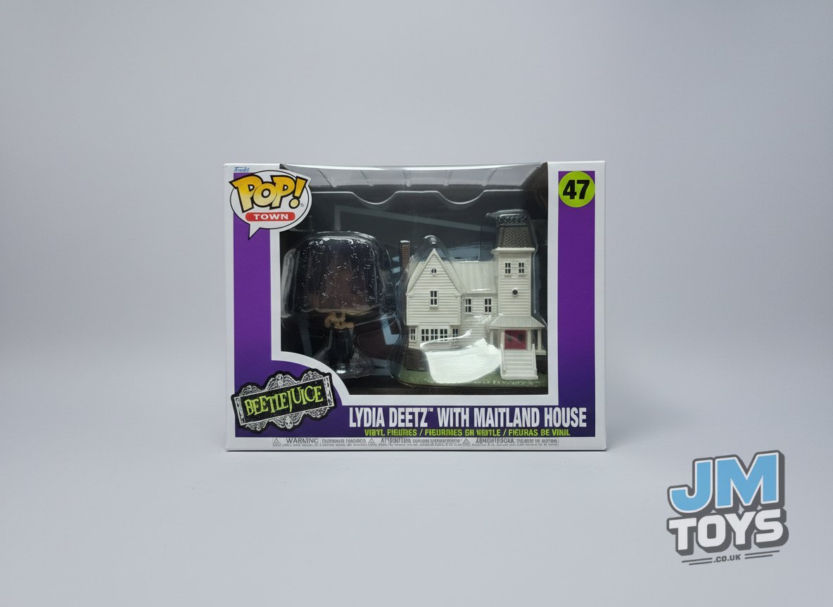 LYDIA DEETZ WITH MAITLAND HOUSE | Beetlejuice | Funko Pop Town #47