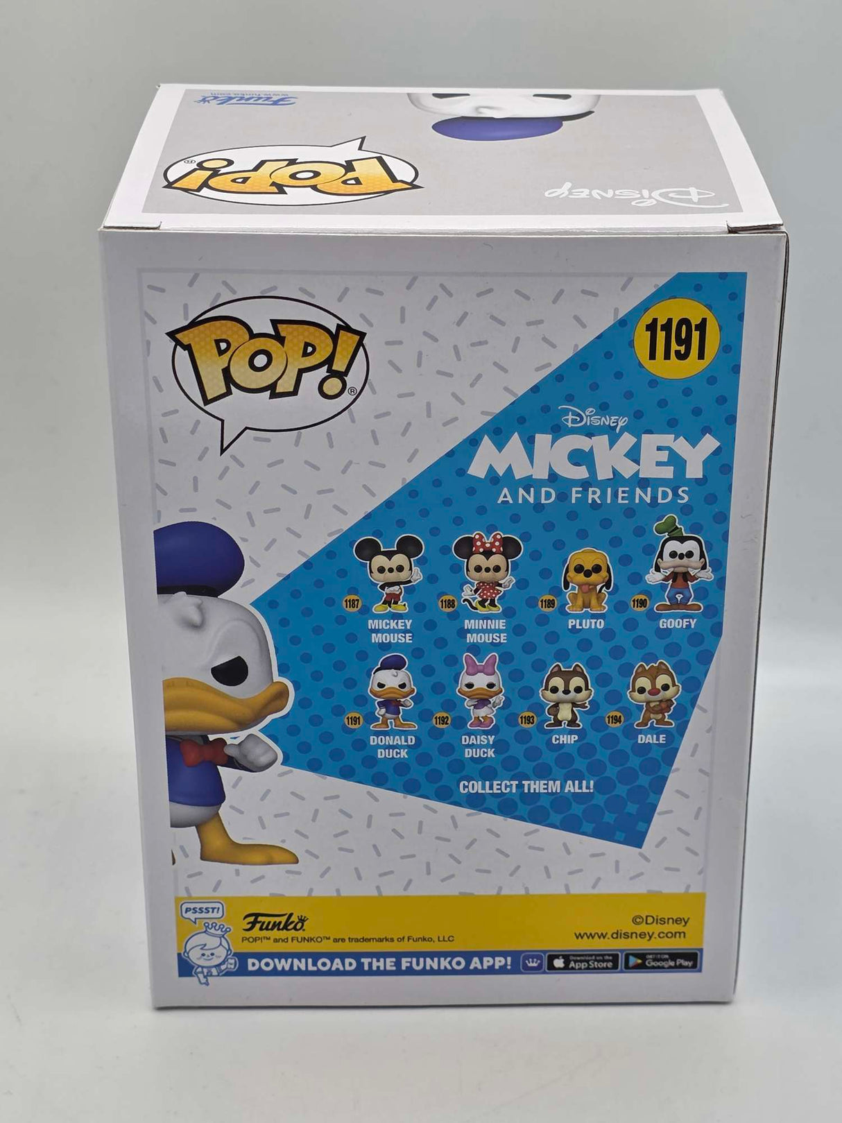 Damaged Box | DONALD DUCK | Funko Pop Disney | Mickey and Friends #1191