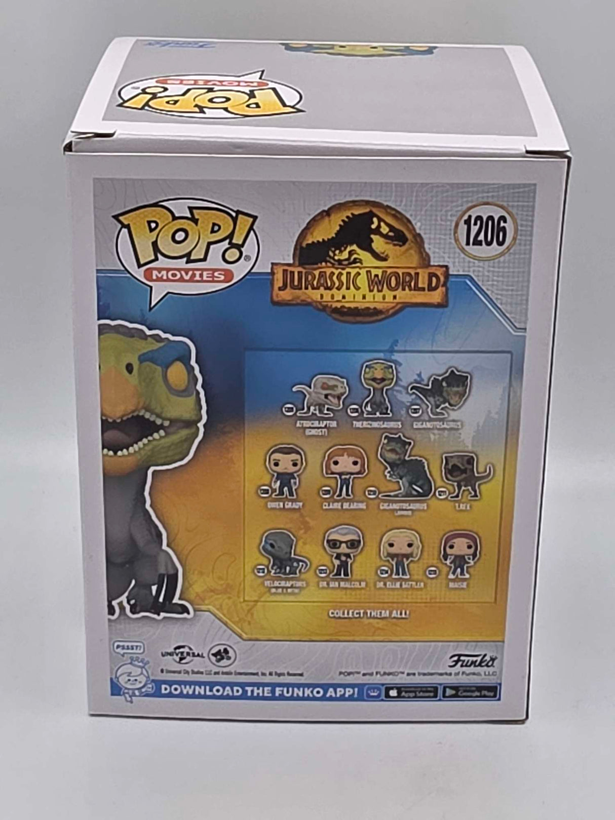 Damaged Box | THERIZINOSAURUS | Jurassic World: Dominion | Funko Pop Movies #1206