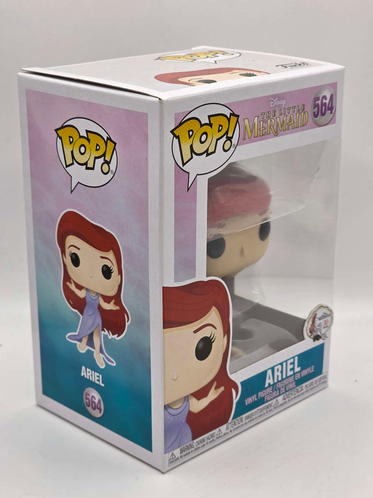 Damaged Box | ARIEL IN PURPLE DRESS | The Little Mermaid | Funko Pop Disney #564