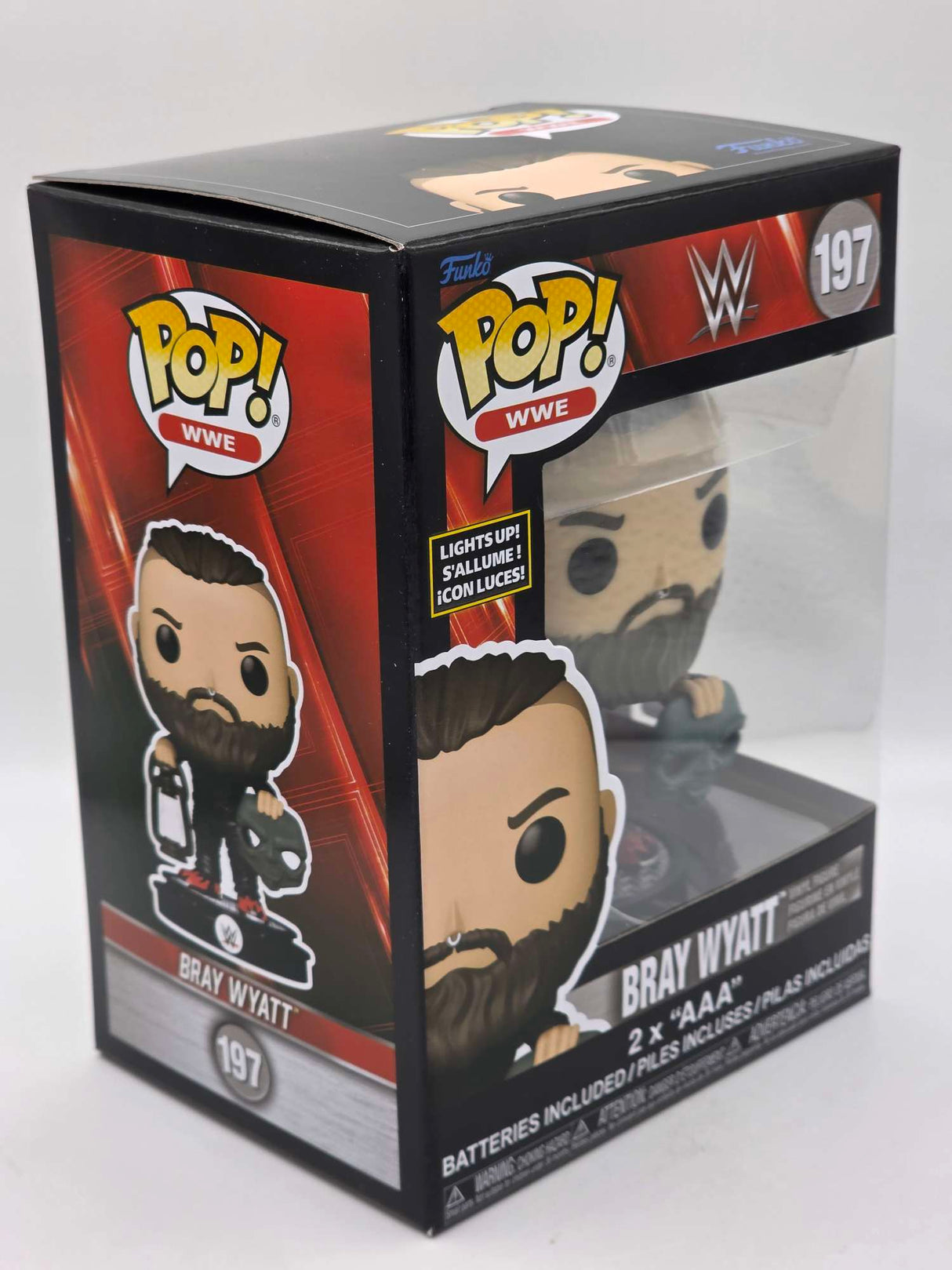 Funko Pop! WWE BRAY WYATT #197 Lights Up! Vinyl Figure