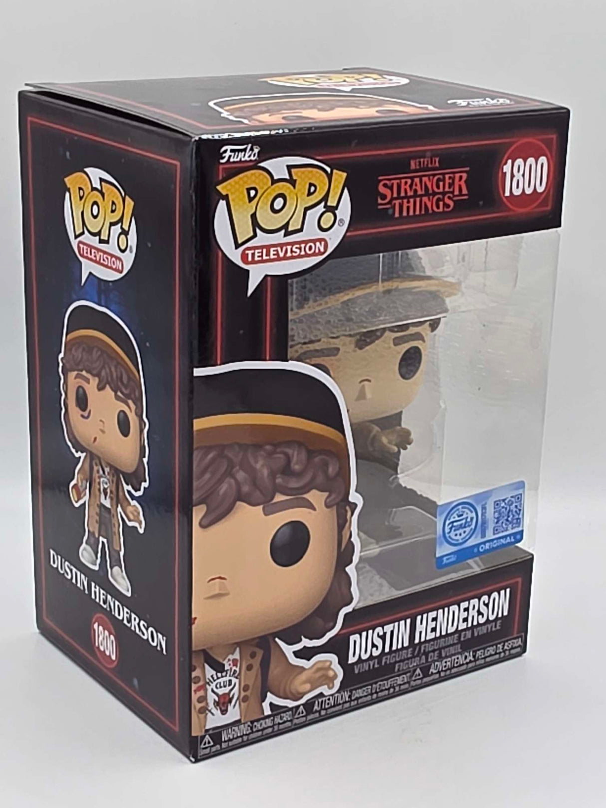 DUSTIN HENDERSON (BLOODY) | Stranger Things SEASON 5 | Funko Pop Television #1800