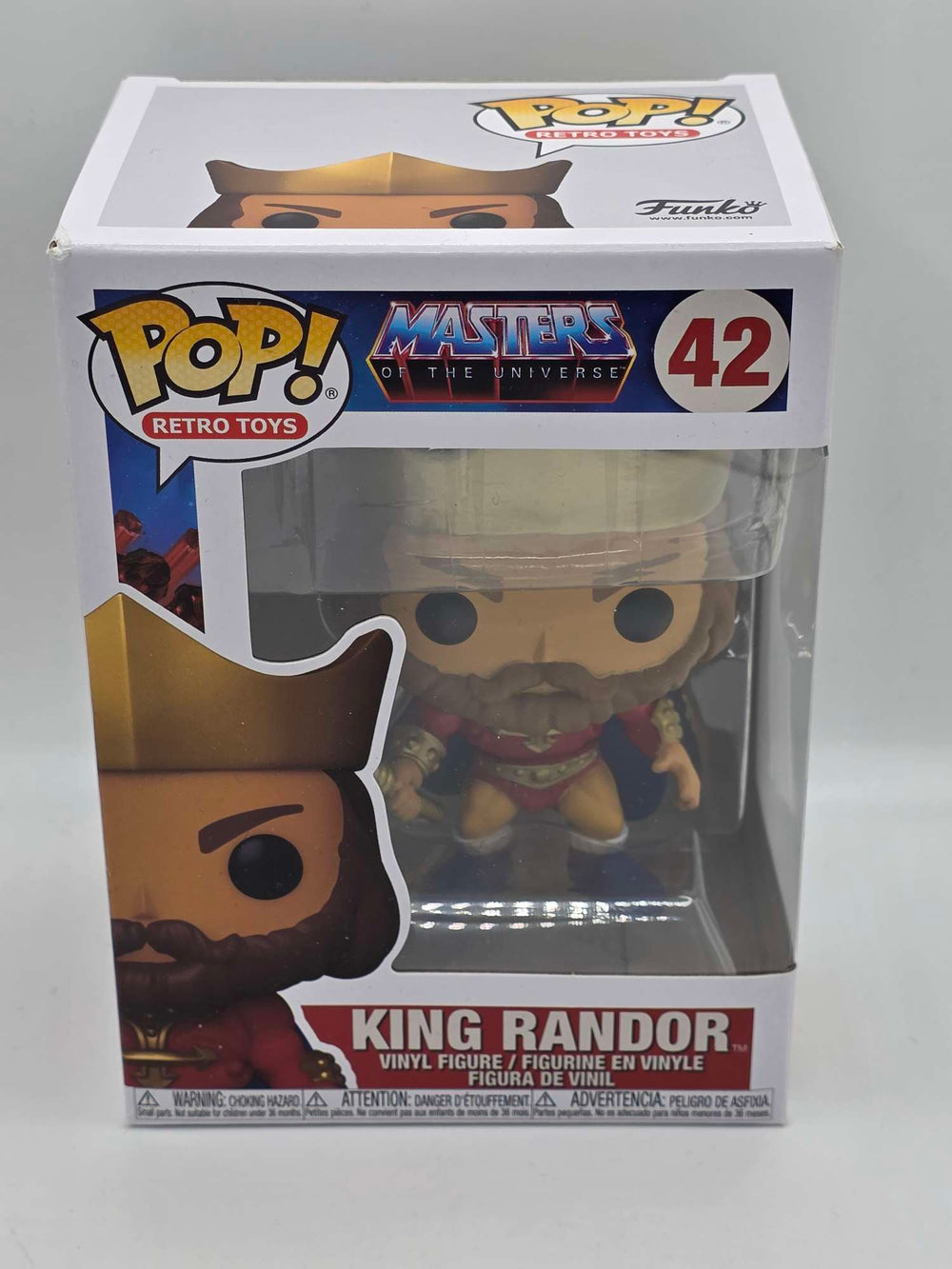 Damaged Box | KING RANDOR | Masters of the Universe | Funko Pop Retro Toys #42