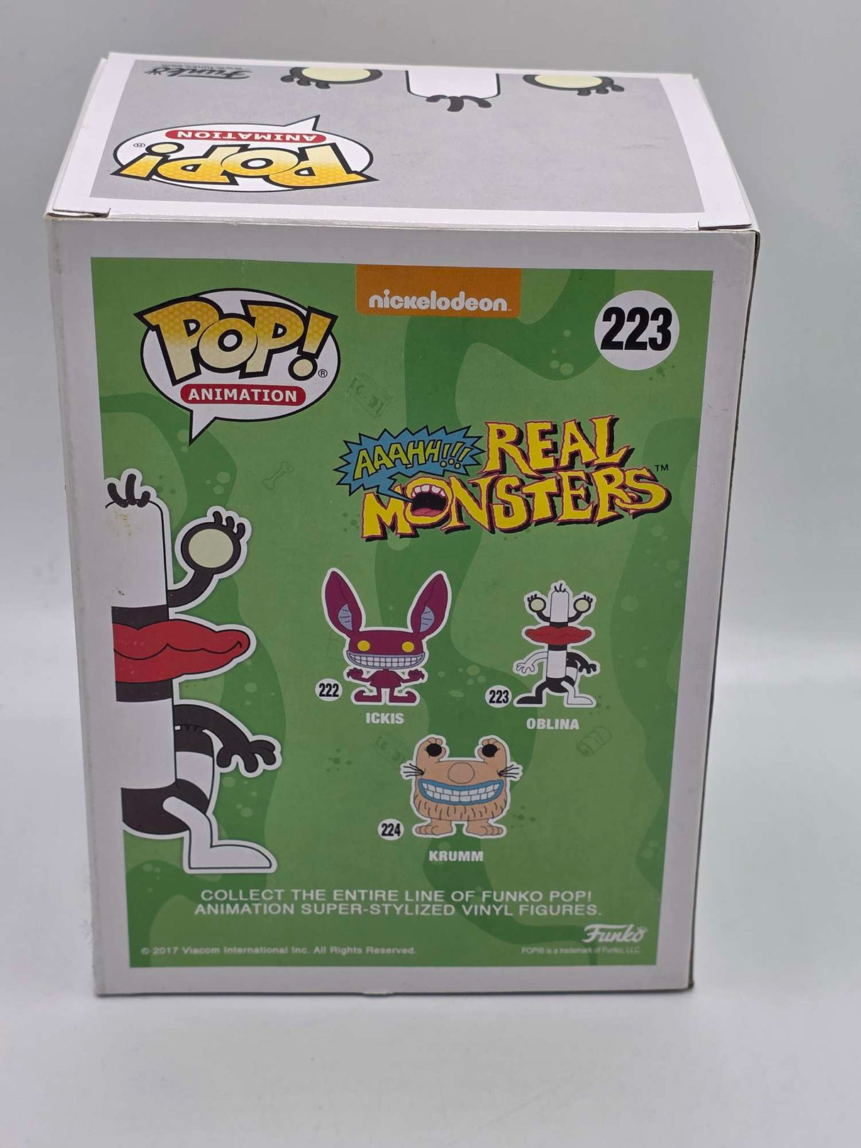 Damaged Box  | OBLINA | Aaahh!!! Real Monsters | Funko Pop Animation #223