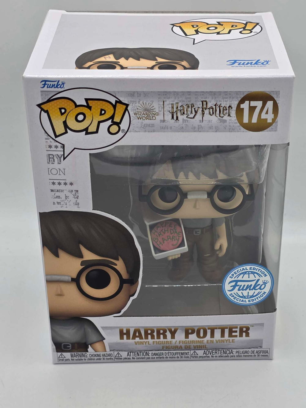 HARRY POTTER (WITH BIRTHDAY CAKE) | Funko Pop Harry Potter #174