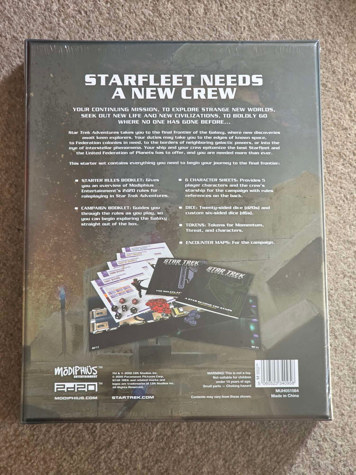 STARTER SET 1ST EDITION | Star Trek Adventures