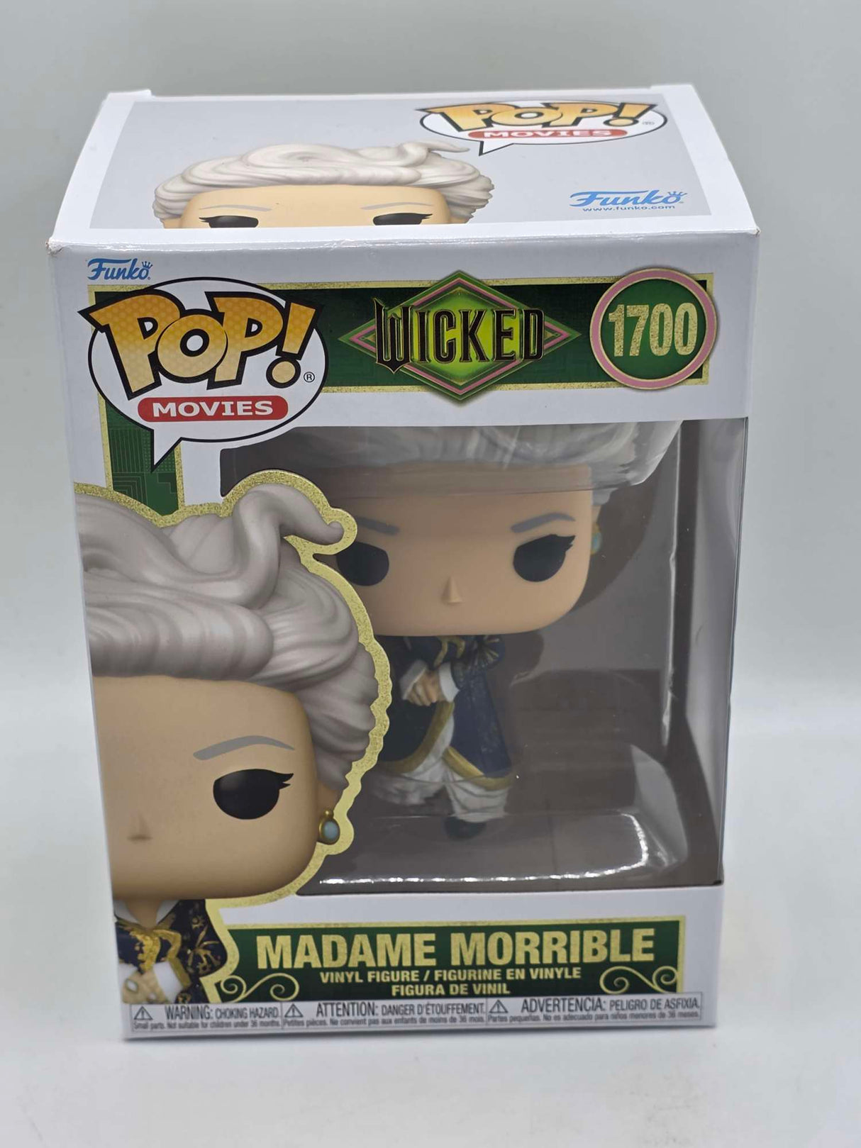 Slight Damaged Box | MADAME MORRIBLE | Wicked | Funko Pop Movies #1700