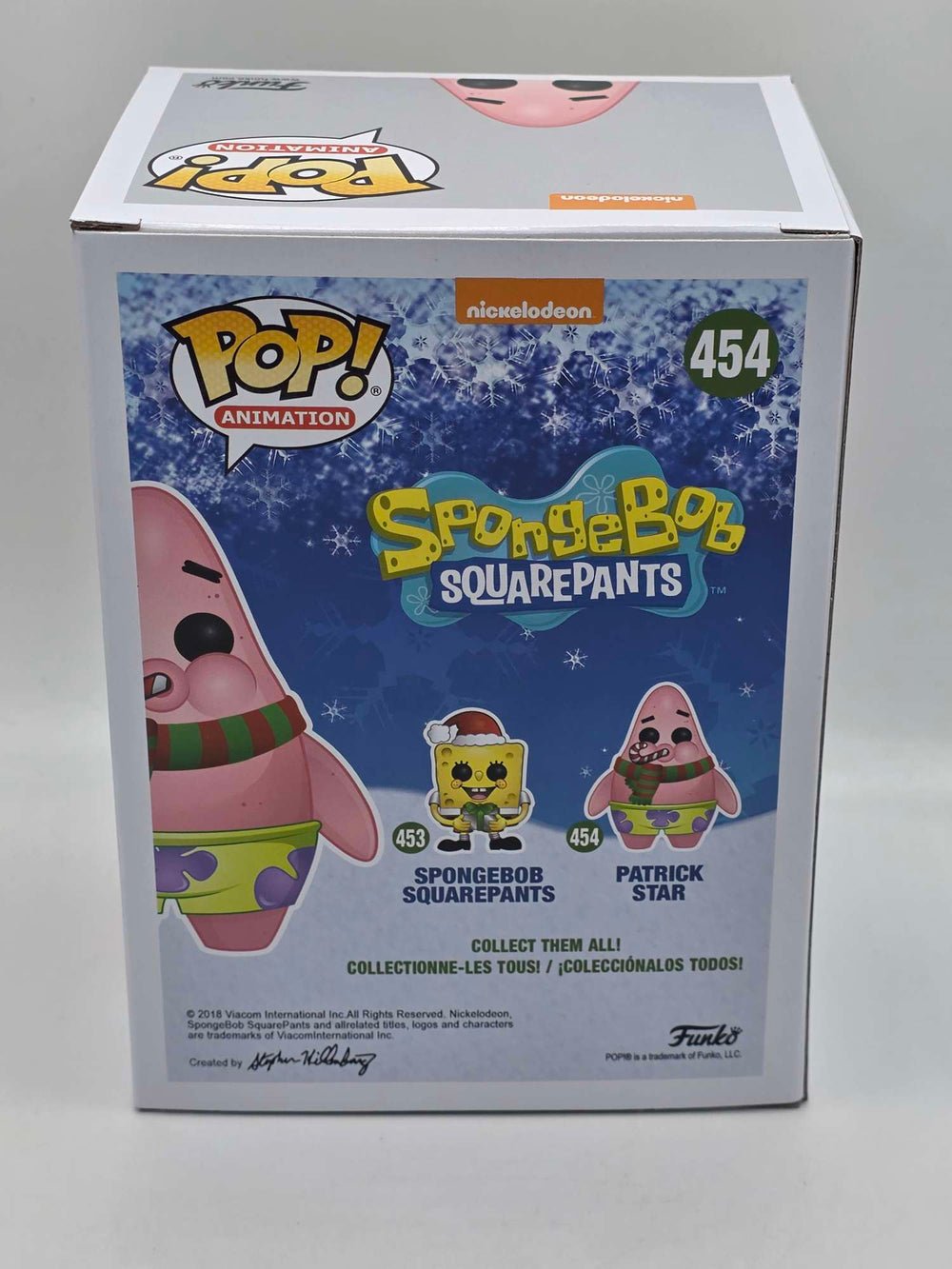 PATRICK STAR (HOLIDAY) | Spongebob SquarePants | Funko Pop Animation #454