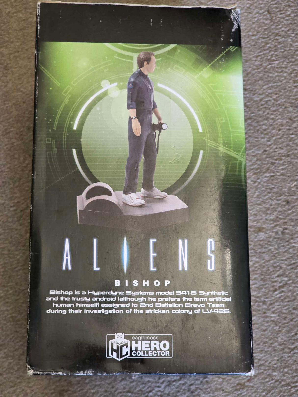 Damaged Box | Eaglemoss Figurine | Alien | Bishop 11.5cm